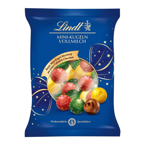 Lindt Christmas Balls Milk Chocolate - Chocolate & More Delights 