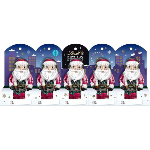 Lindt Hello Mini Santas - Chocolate & More Delights