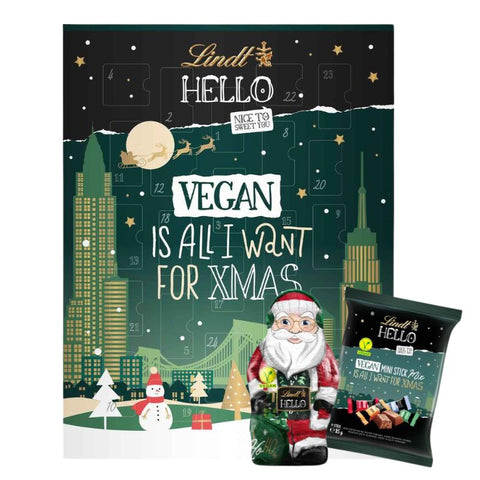 Lindt Vegan Advent Calendar Chocolate Set - Chocolate & More Delights