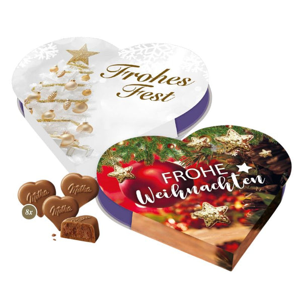 Milka Christmas Gift Hearts - Chocolate & More Delights