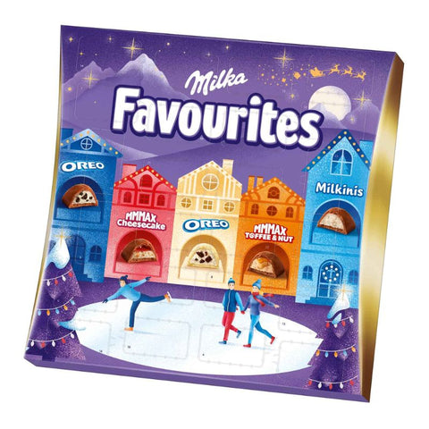 Milka Favorites Advent Calendar - Chocolate & More Delights