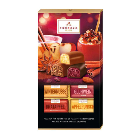 Niederegger Winter Pralines Apple Punch & Mulled Wine - Chocolate & More Delights