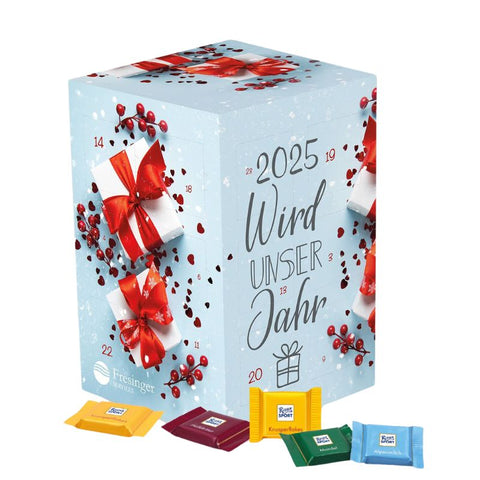 Ritter Sport Advent Calendar Cube - Chocolate & More Delights