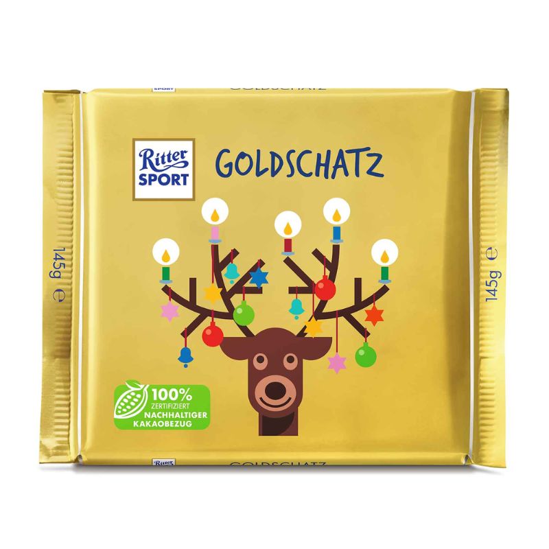 Ritter Sport Chocolate Christmas Treasure Chocolate & More Delights