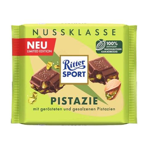 Ritter Sport Pistachios - Chocolate & More Delights