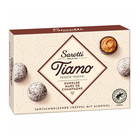 Sarotti Tiamo Dark Marc De Champagne - Chocolate & More Delights