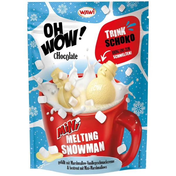 Oh Wow Mini Melting Snowman White Chocolate - Chocolate & More Delights